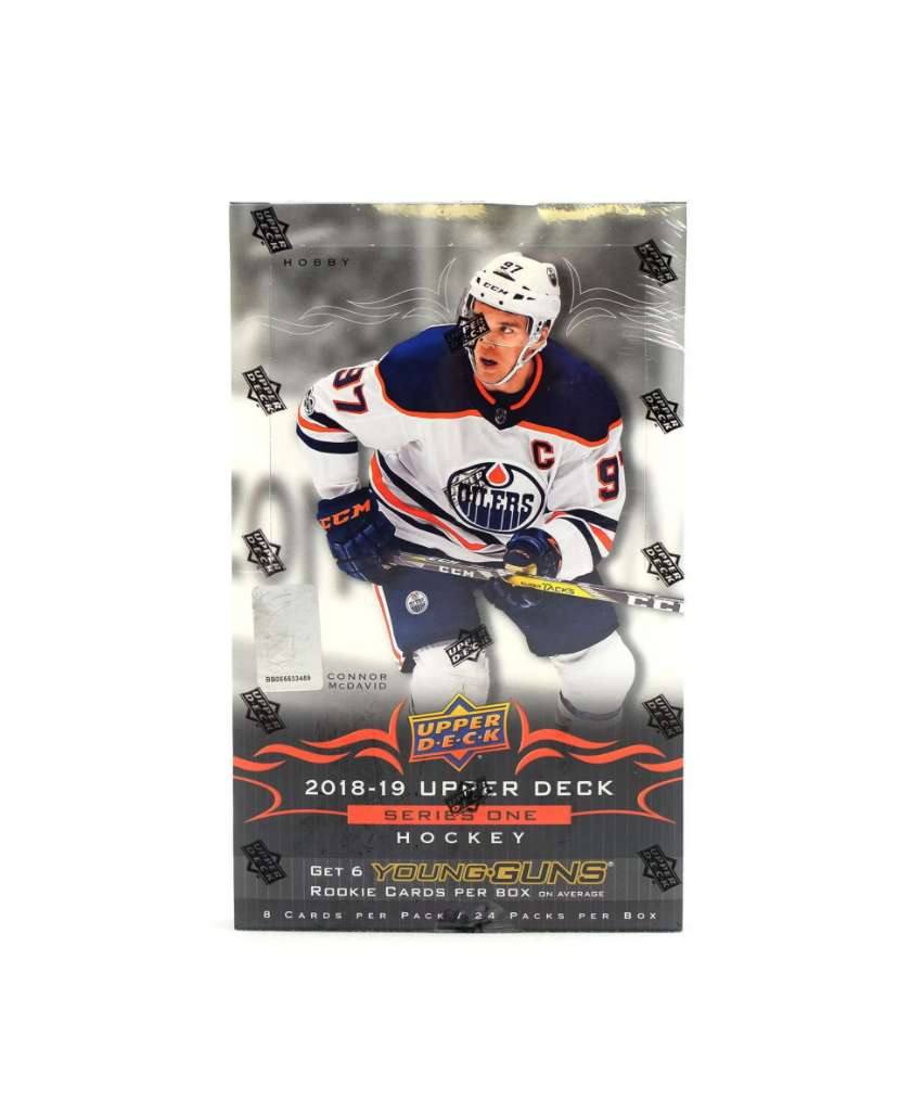 2018/19 Upper Deck Hockey Series 1 Hobby Box