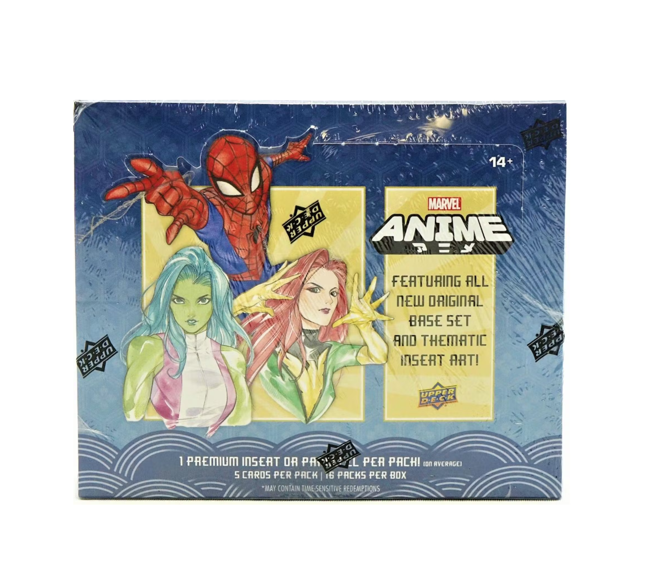 2020 Upper Deck Marvel Anime Trading Cards Hobby 8 Box Case