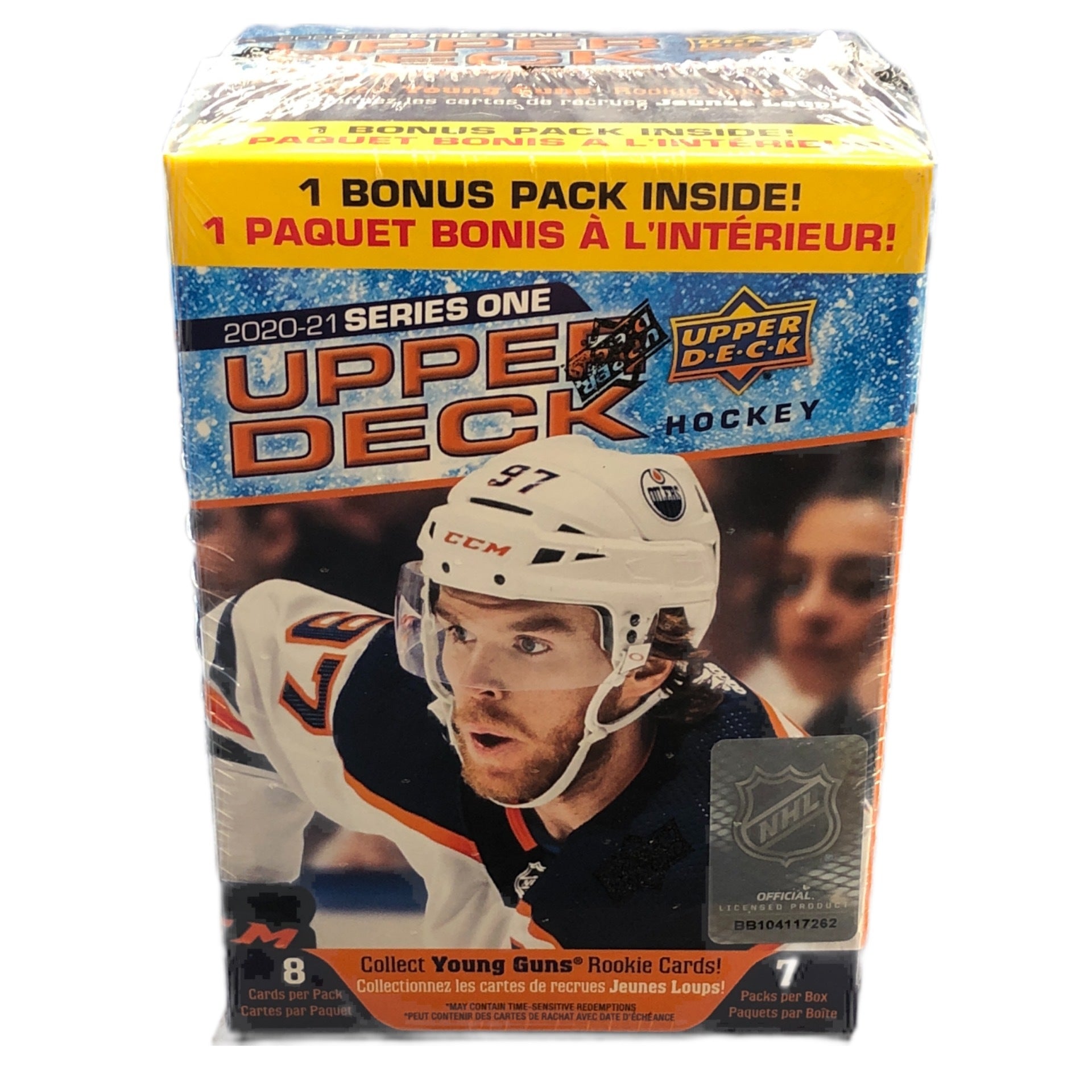 2020/21 Upper Deck Series 1 Hockey Blaster Box