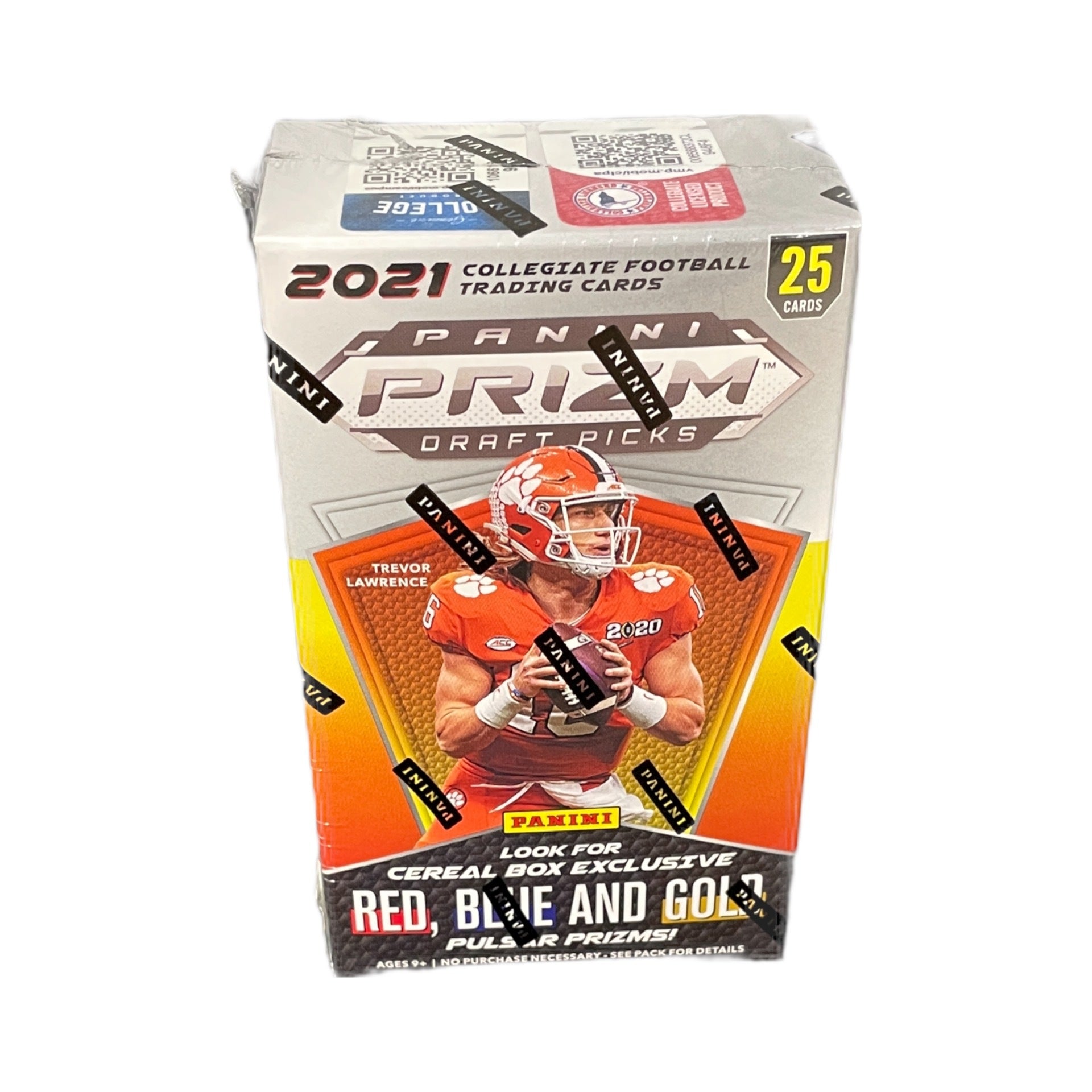 2021 Panini Prizm Draft Football Cereal Box