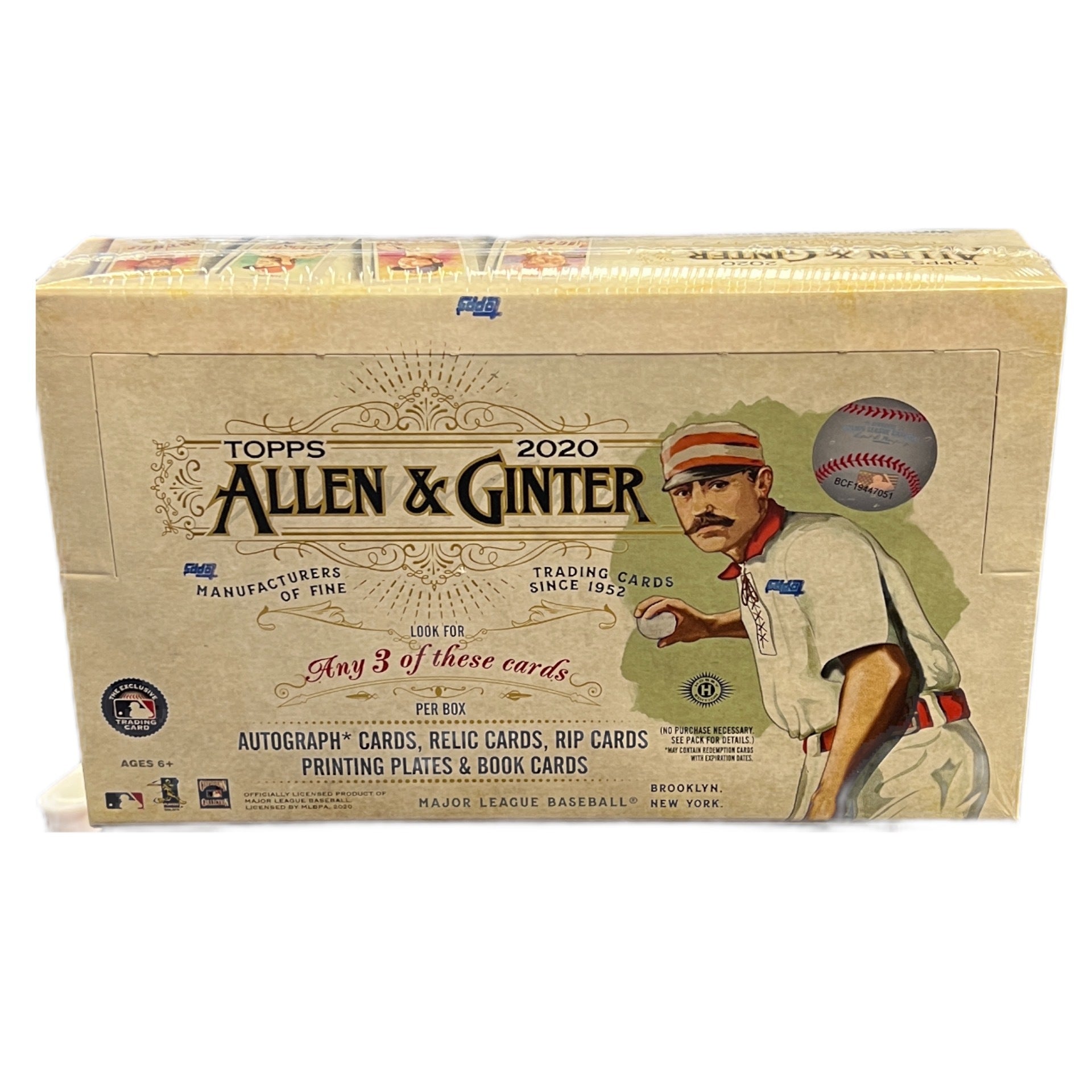 2020 Topps Allen & Ginger Baseball Hobby Box