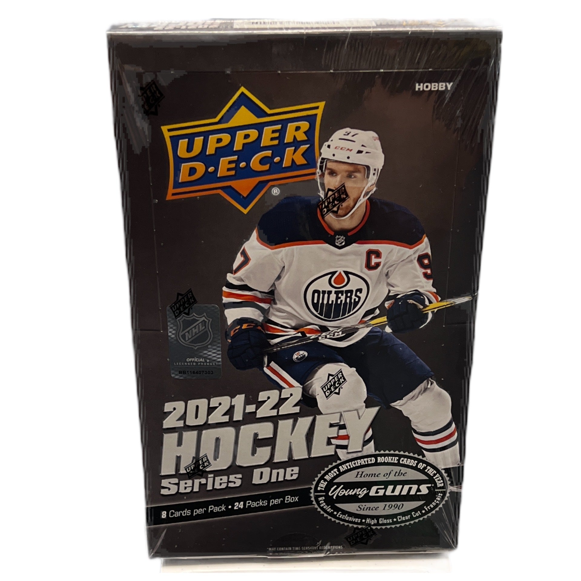 2021-22 Upper Deck Series 1 Hockey Hobby 12-Box Case