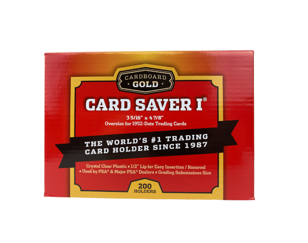 Cardboard Gold Card Saver 1- 200 Ct. Box