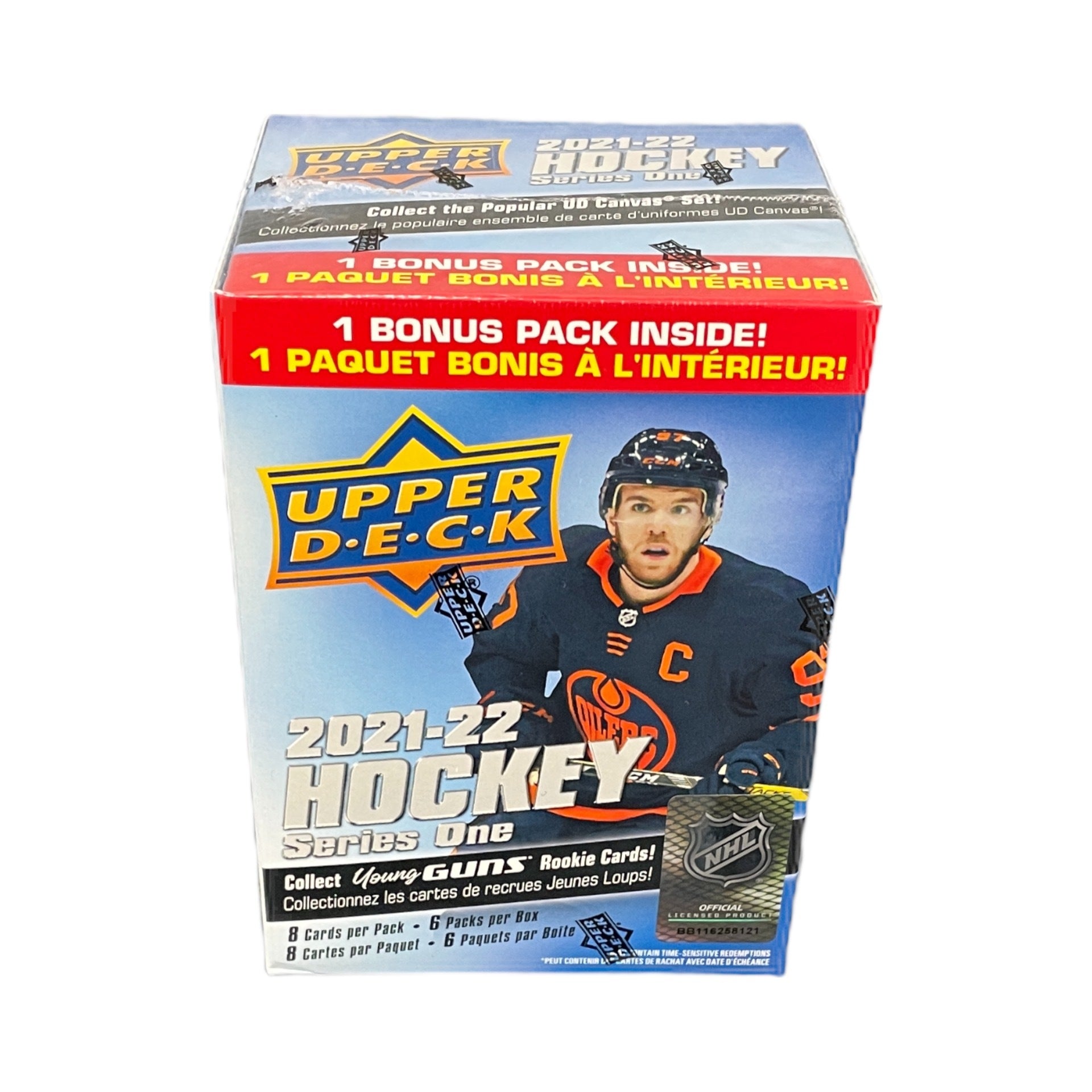 2021-22 Upper Deck Series 1 Blaster Box