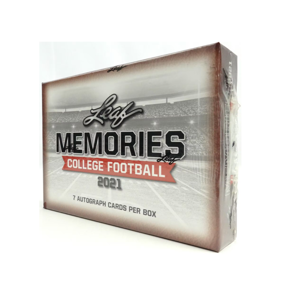 2021 Leaf College Football Memories 12 Box Case