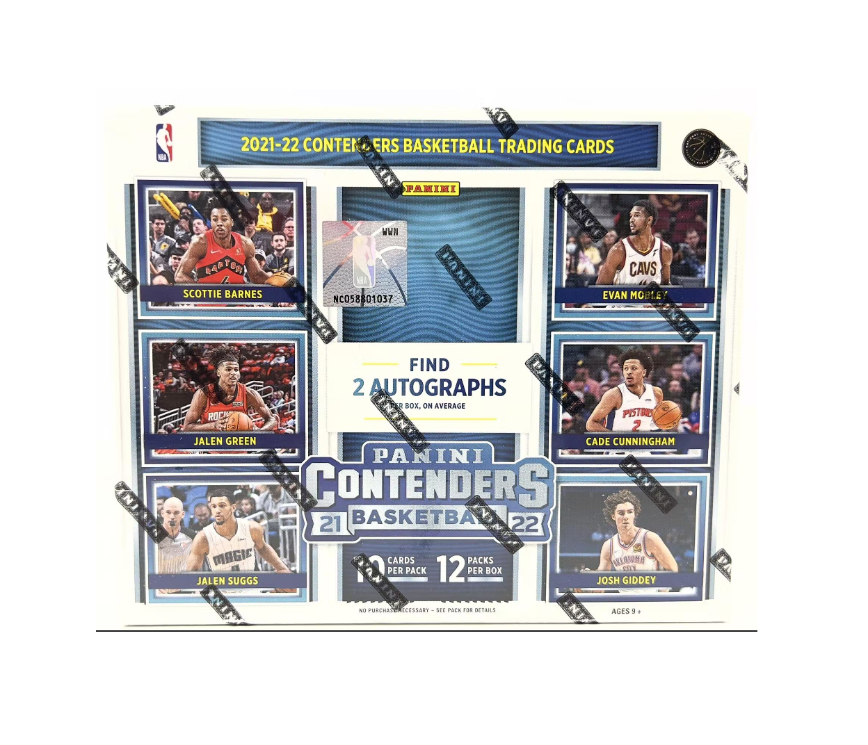 2021/22 Contenders Basketball Hobby Box