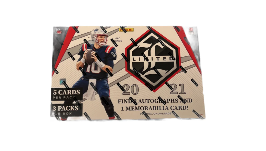 2021 Limited Football Hobby 14 Box Case