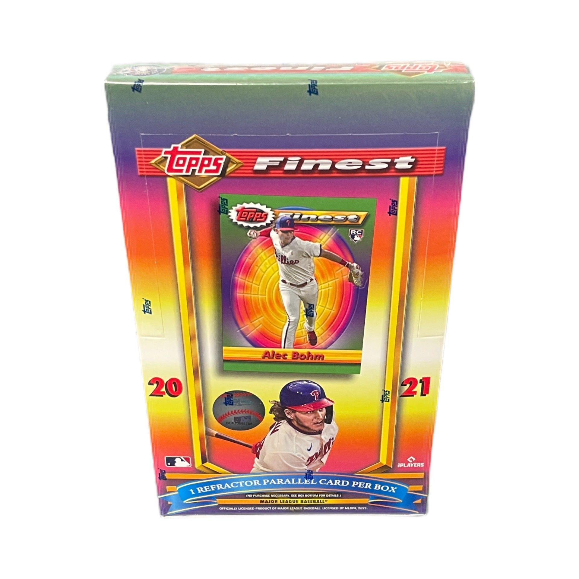 2021 Topps Finest Flashbacks Baseball Hobby Box