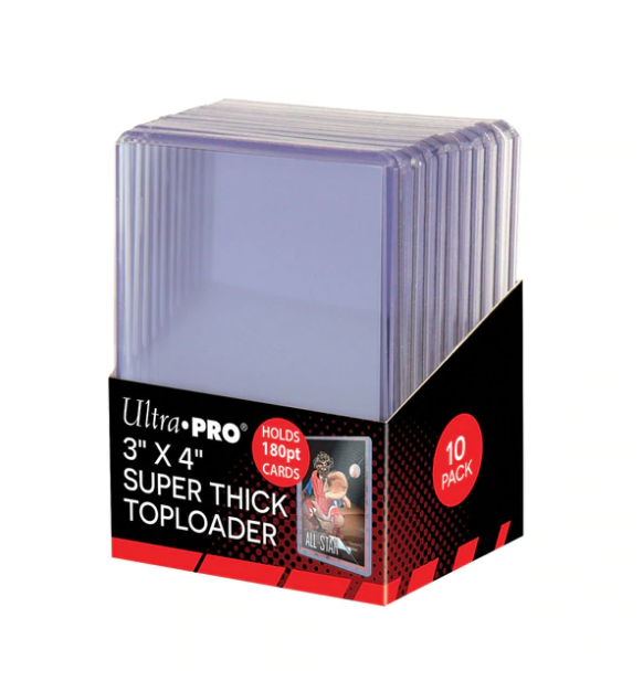 Ultra Pro 3”x4” Super Thick Top Loader 180pt