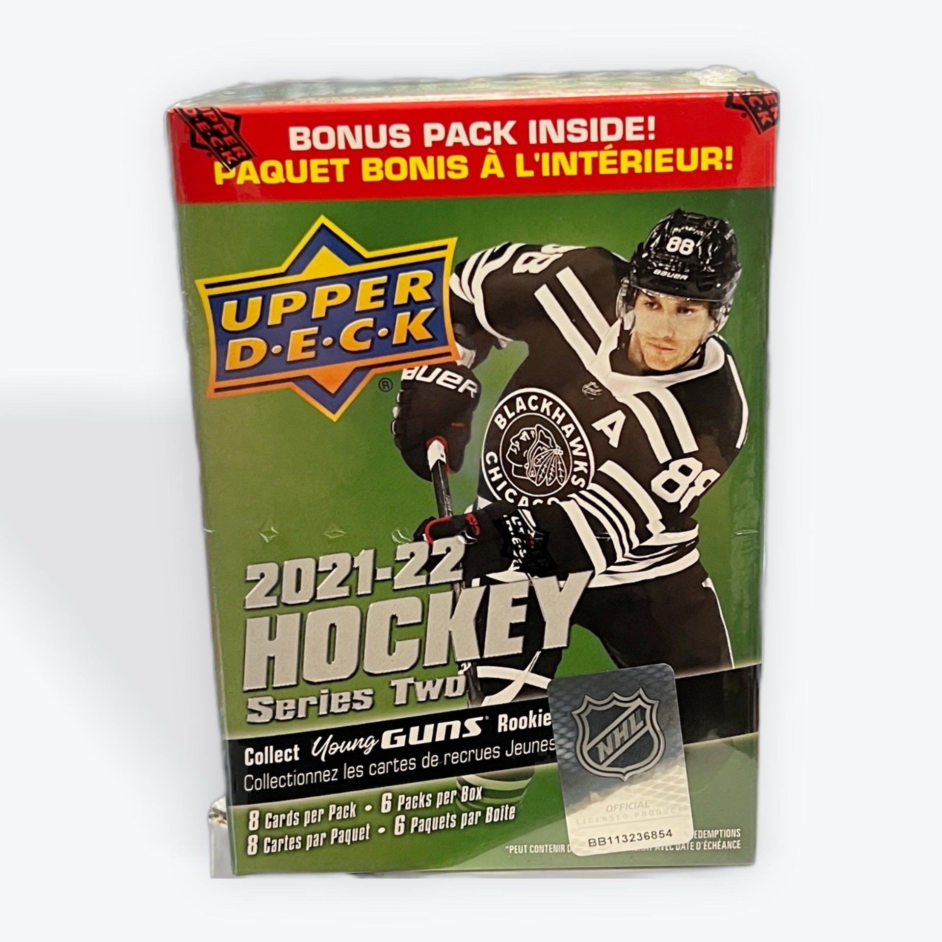 2021/22 Upper Deck Series 2 Hockey Blaster Box