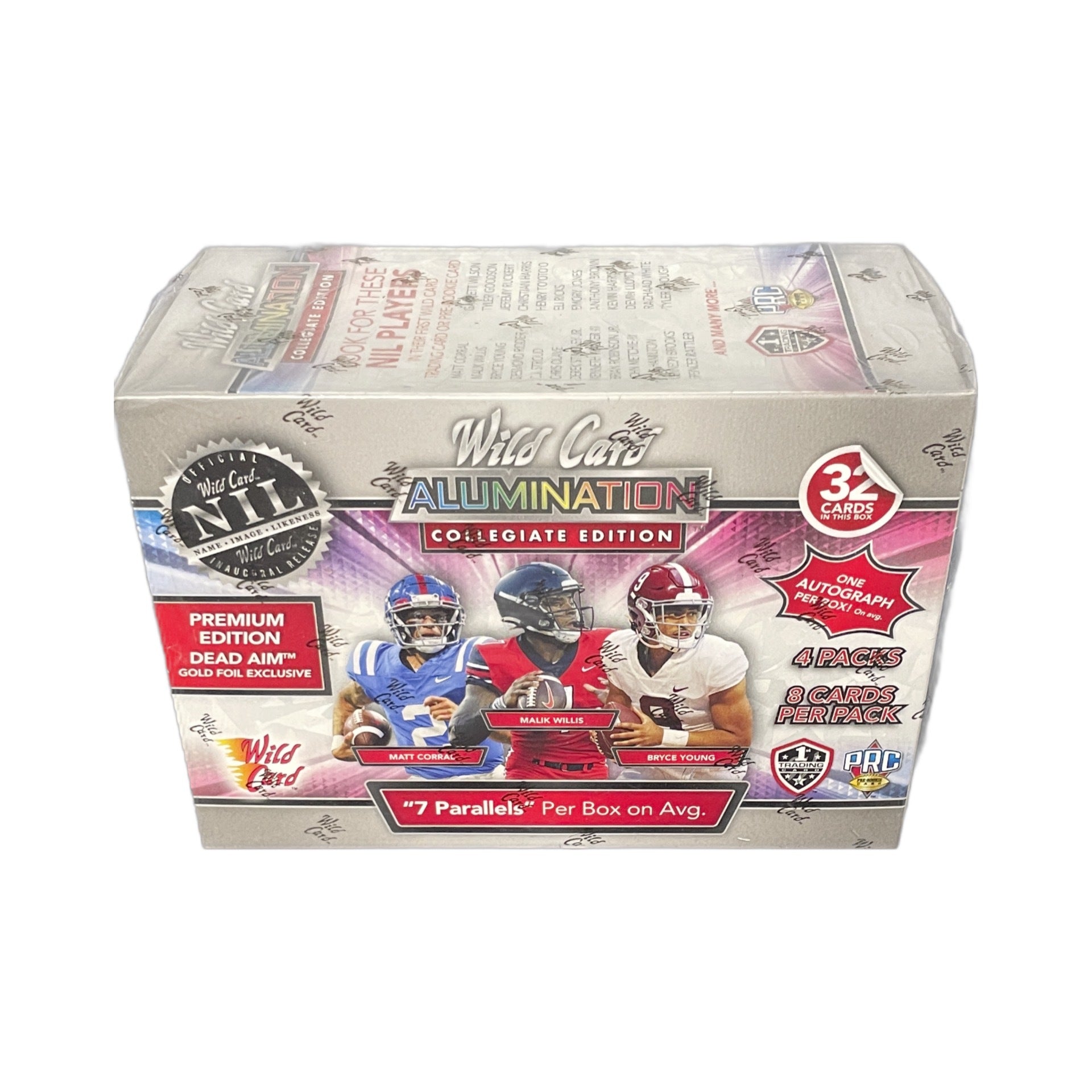 2022 Wild Card Alumination Football Collegiate Edition Mega Box