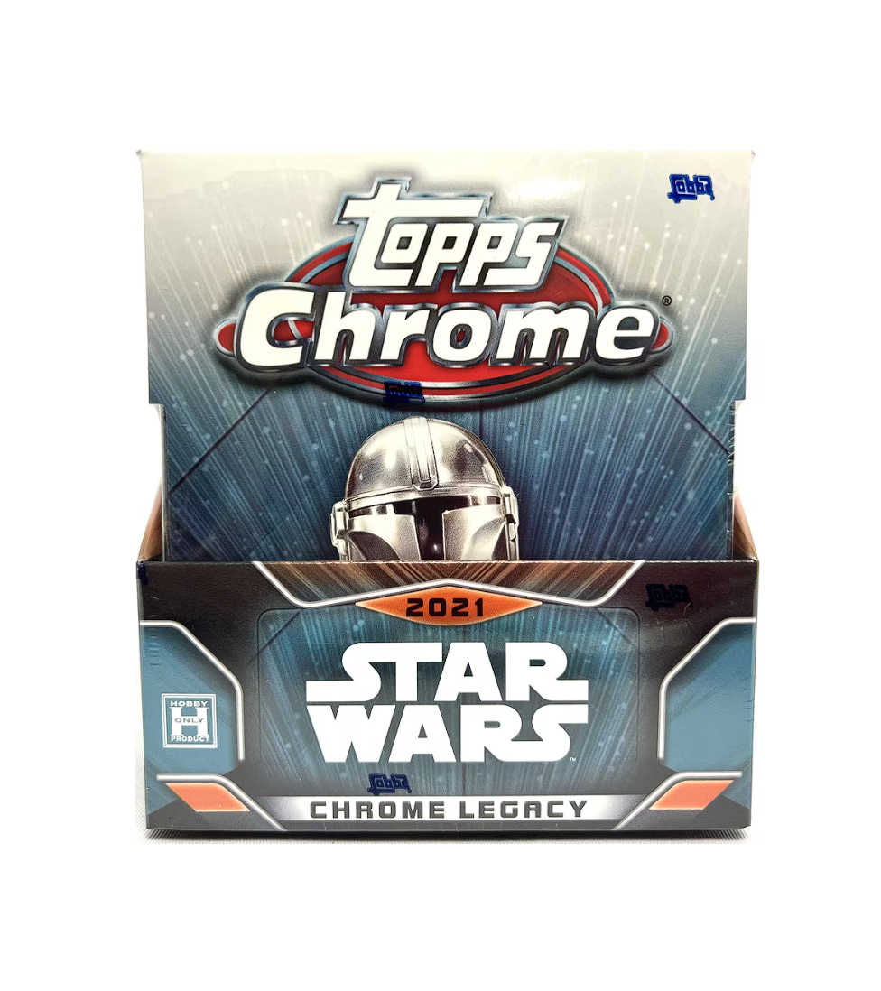 2021 Star Wars Topps Chrome Legacy Hobby Box