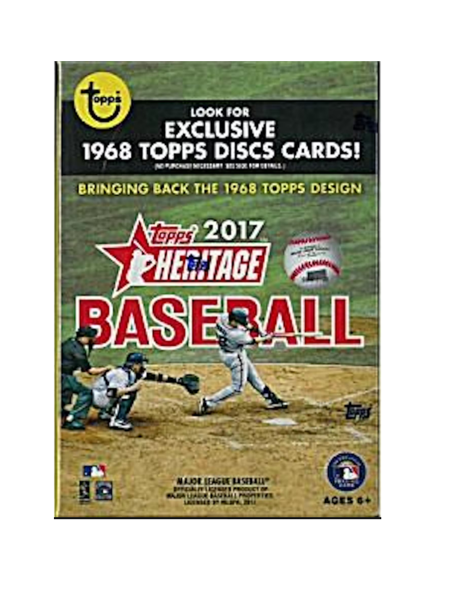 2017 Topps Heritage Baseball Blaster Box