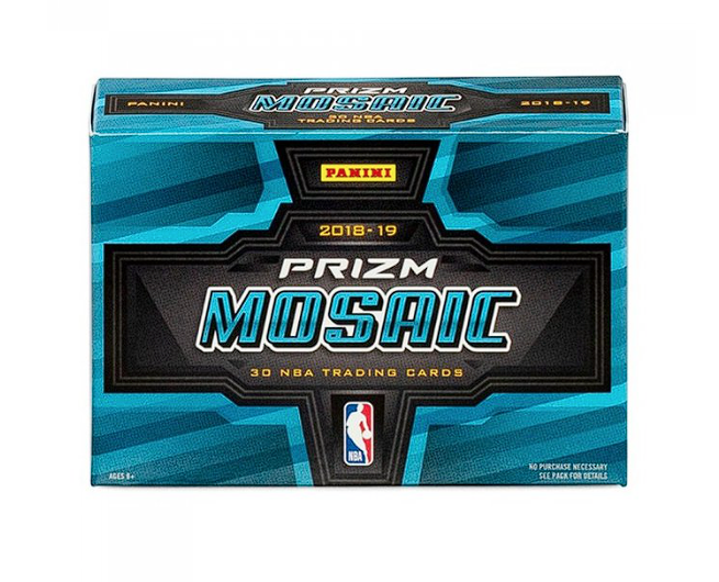 2018-19 Panini Prizm Mosaic Basketball 12 Hobby Box Case