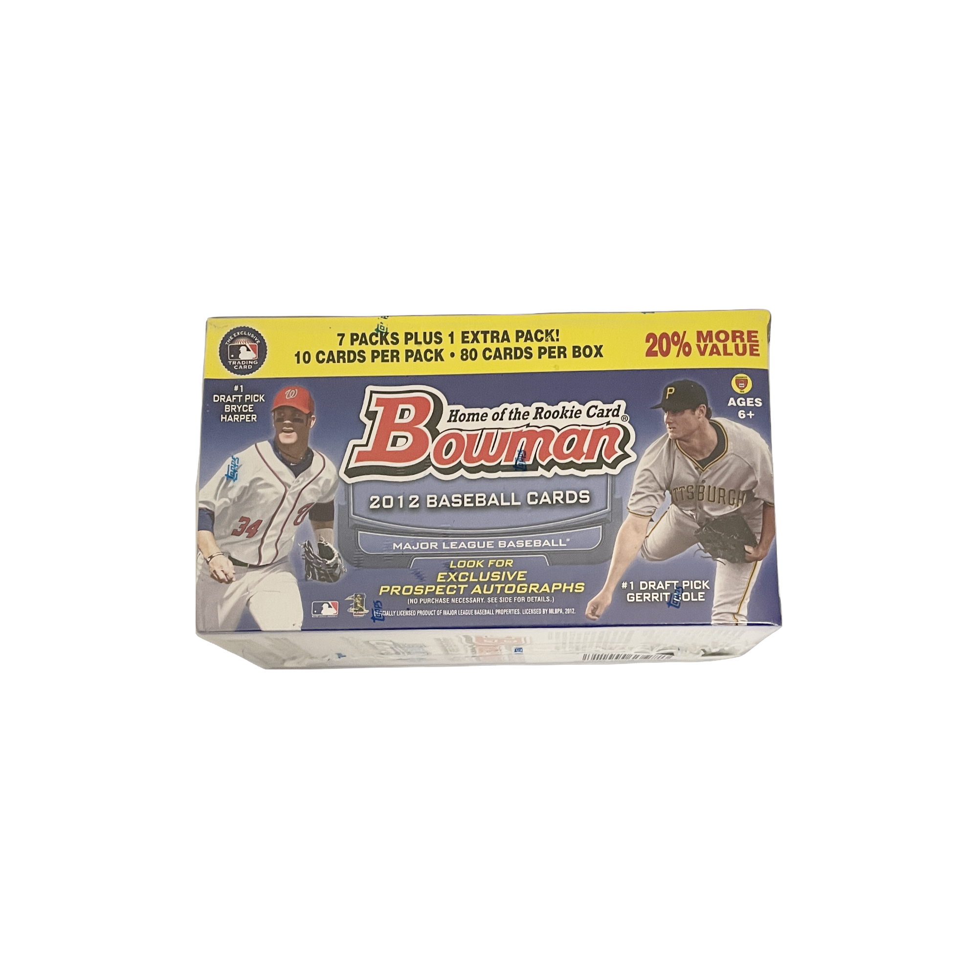 2012 Bowman Baseball Blaster Box