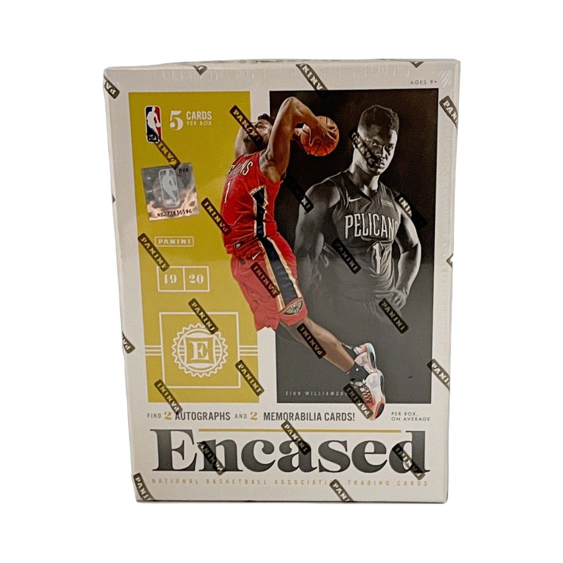 2019-20 Panini Encased Basketball Hobby Box (Chasing Cardboard)