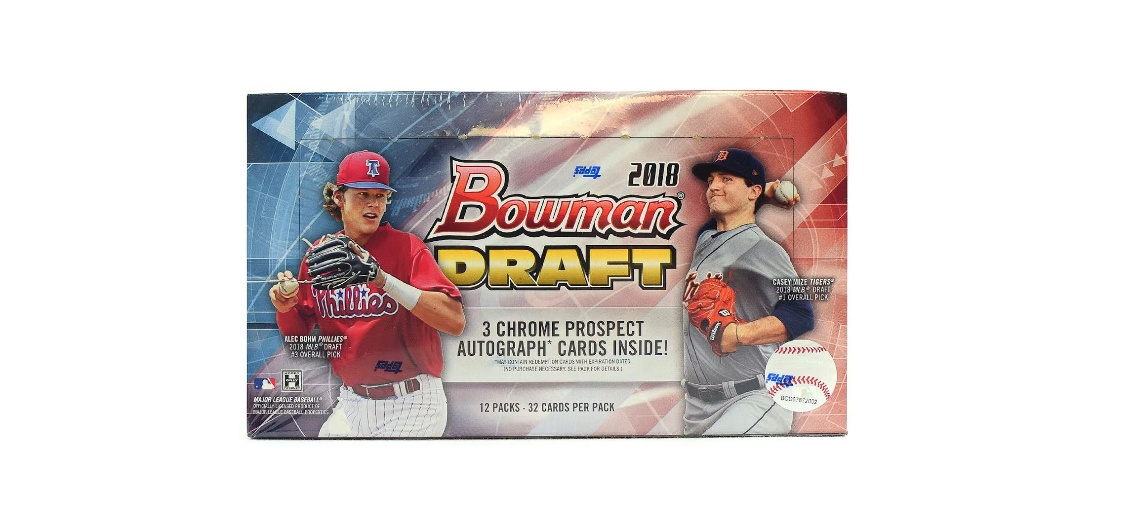 2018 Bowman Draft Baseball Jumbo Box