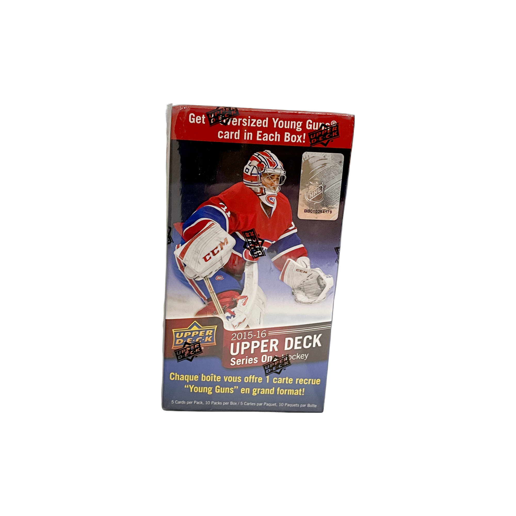 2015-16 Upper Deck Series 1 Hockey Oversized Blaster Box