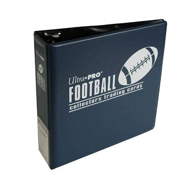 Ultra Pro 3” Football Binder Blue