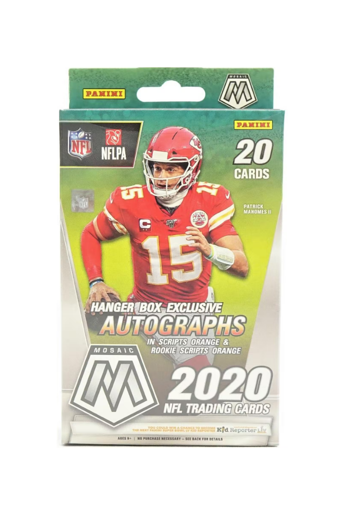 2020 Panini Mosaic Football - Target Hanger box