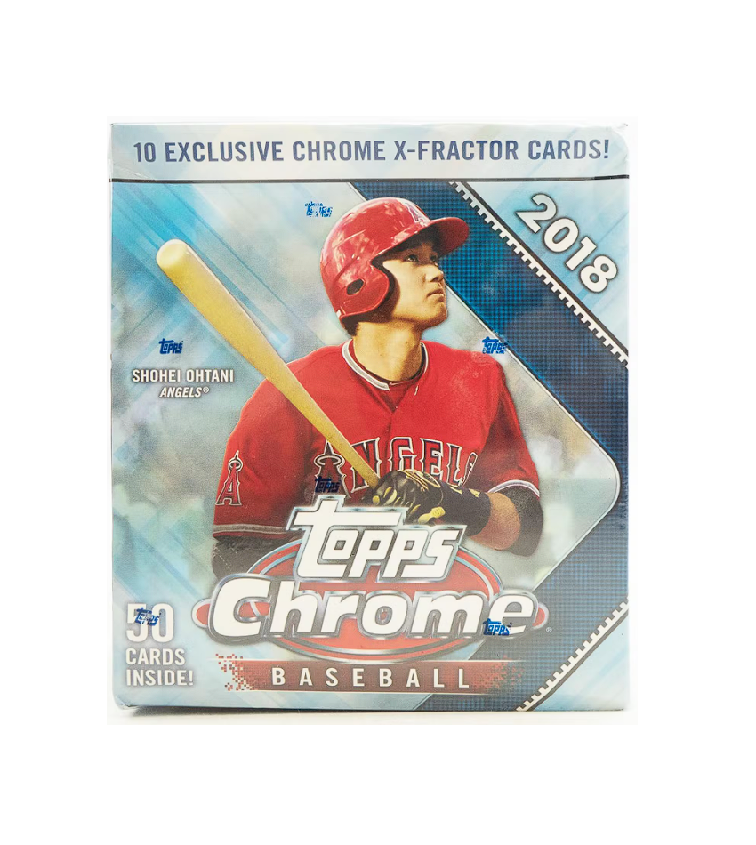 2018 Topps Chrome Baseball - Retail Monster Mega Box