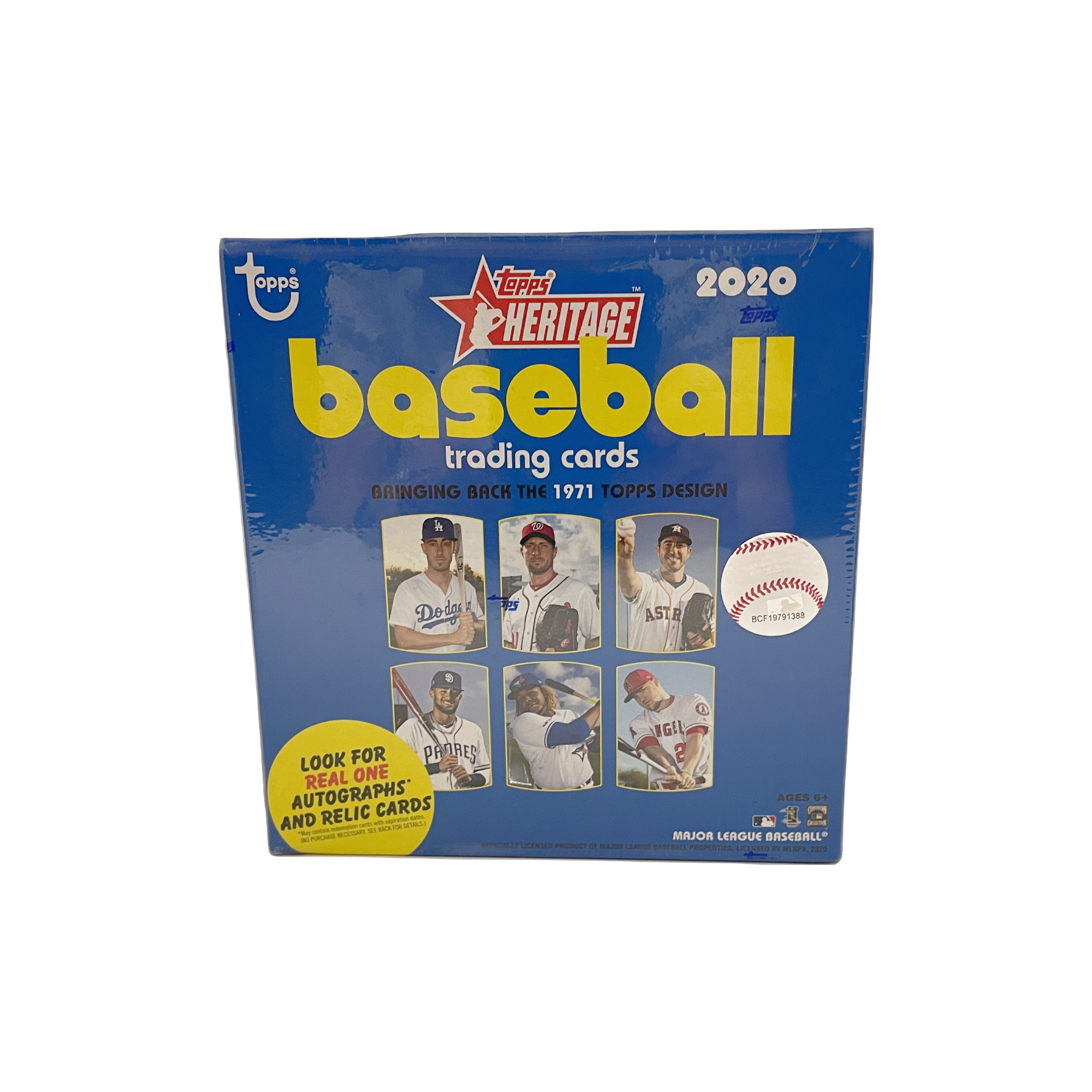 2020 Topps Heritage Baseball - Mega box