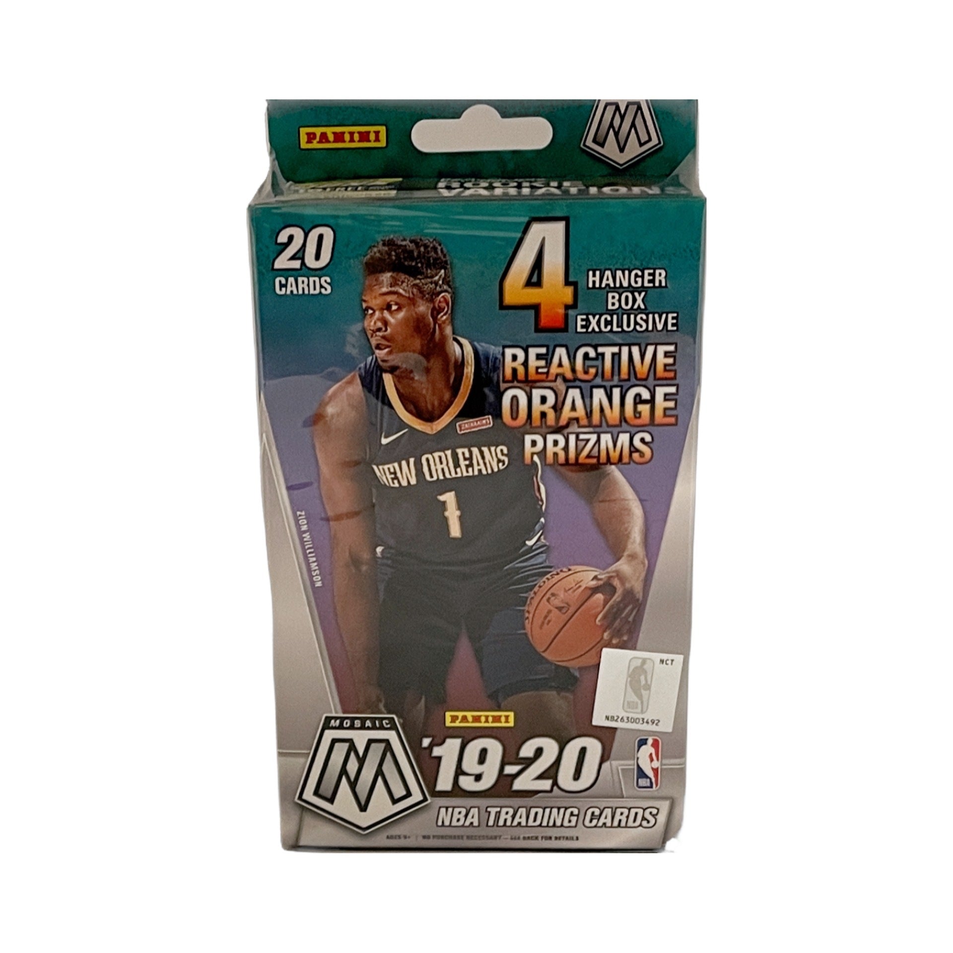 2019-20 Prizm Mosaic Basketball - hanger box