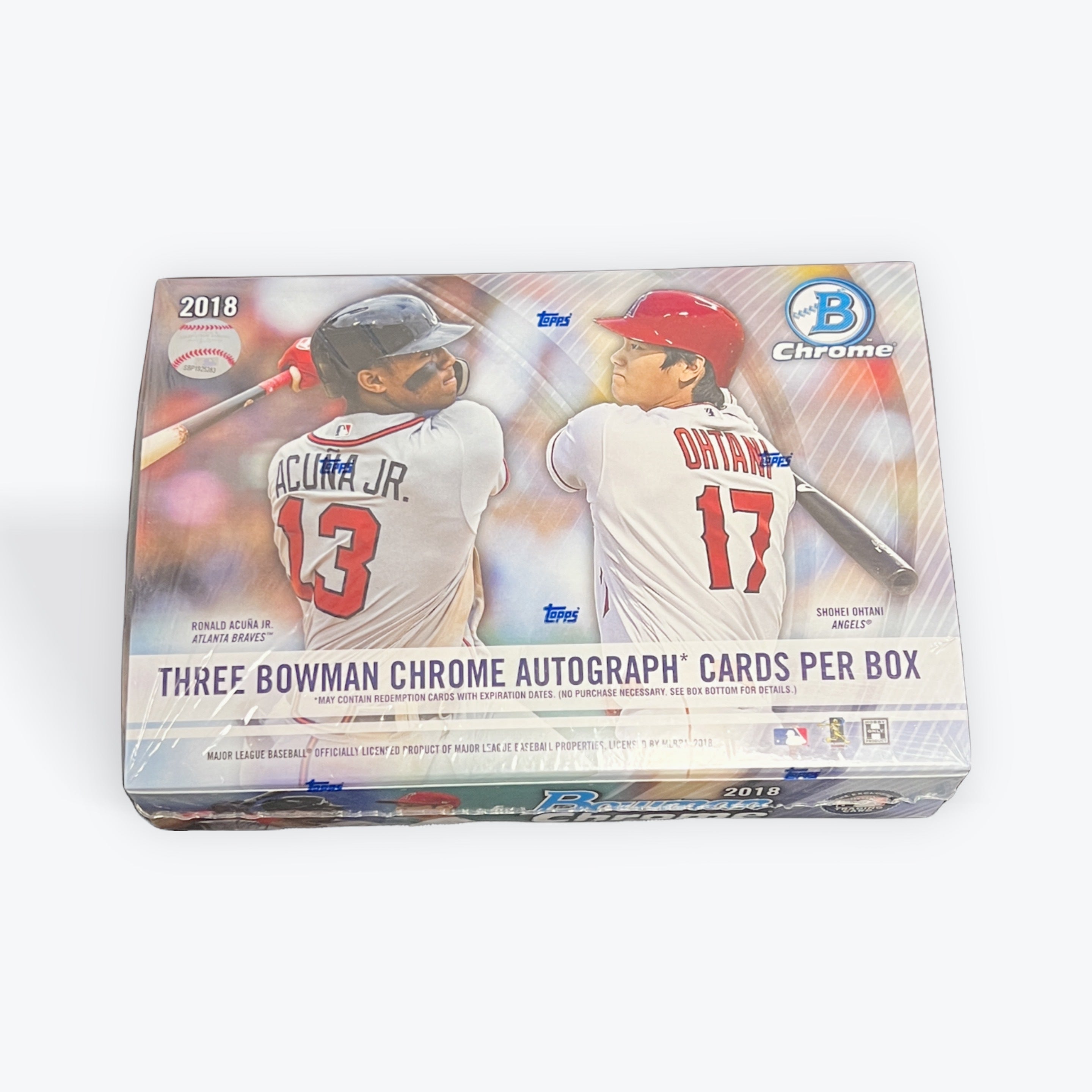 2018 Bowman Chrome Baseball - HTA hobby box