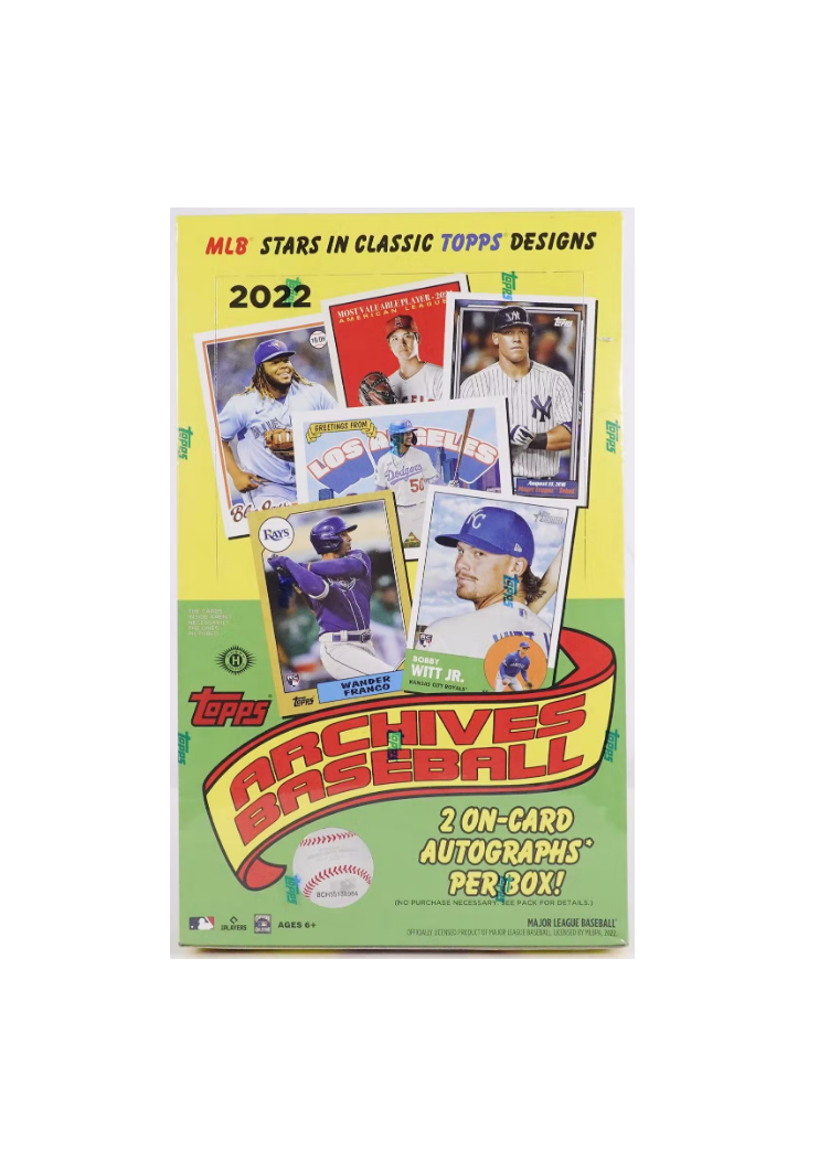 2022 Topps Archives Baseball Hobby Box