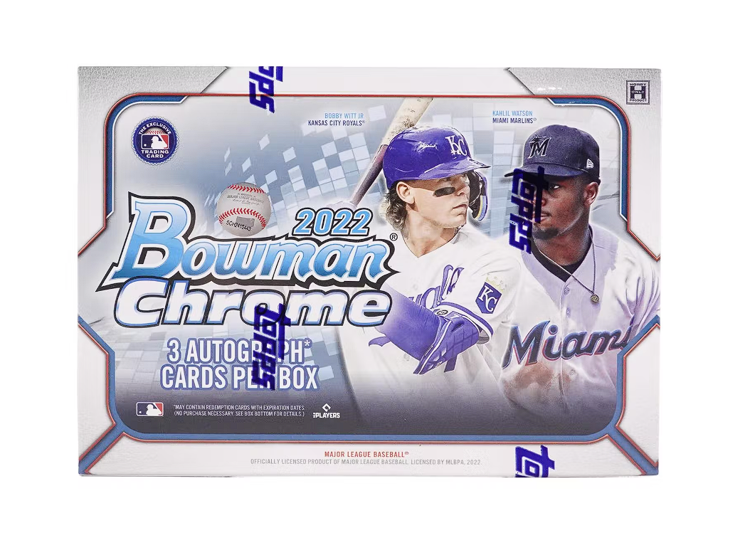 2022 Bowman Chrome Baseball HTA Choice Hobby Box