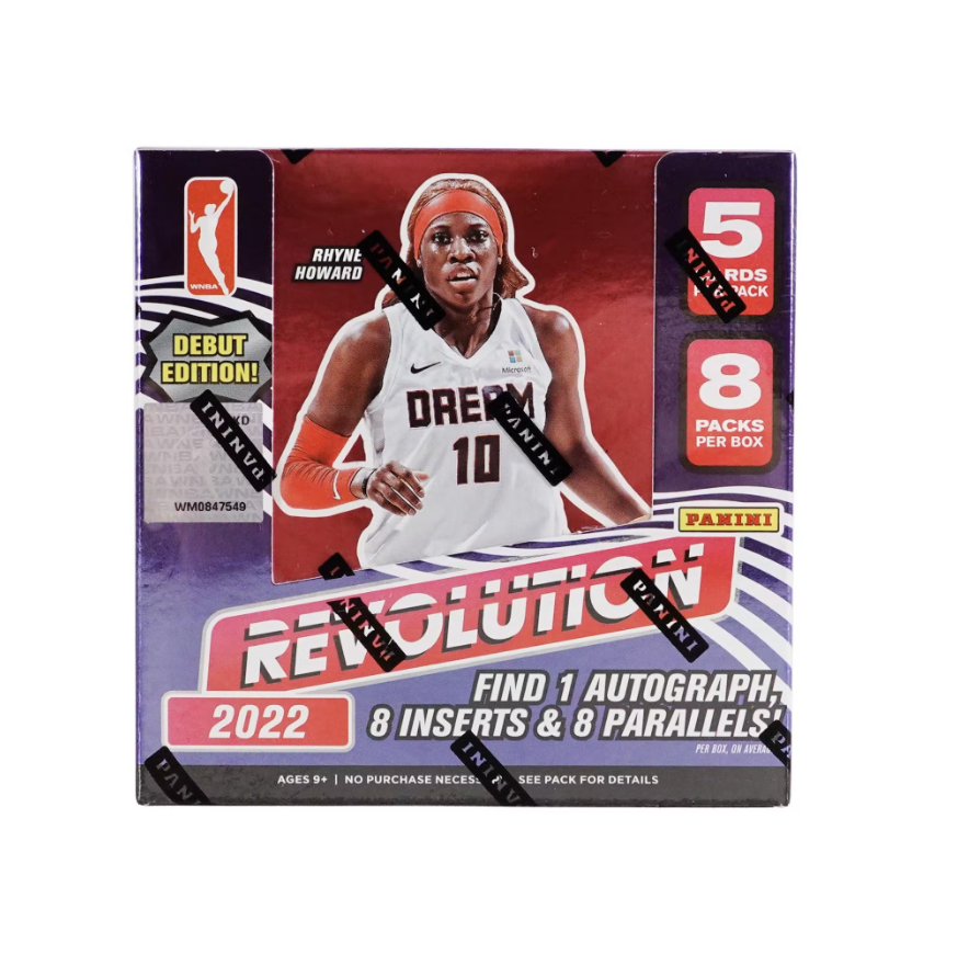 2022 Panini Revolution WNBA Debut Edition Hobby Box