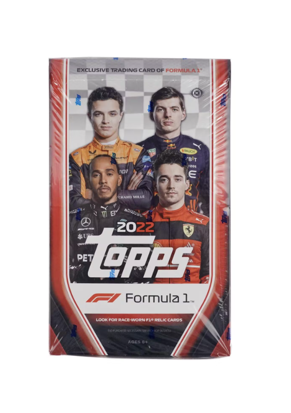 2022 Topps Formula 1 Flagship Racing 12 Hobby Box Case