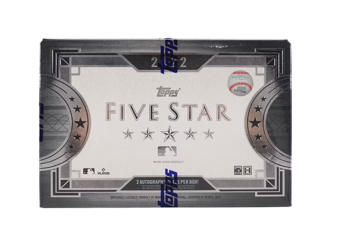 2022 Topps Five Star Baseball Hobby Box