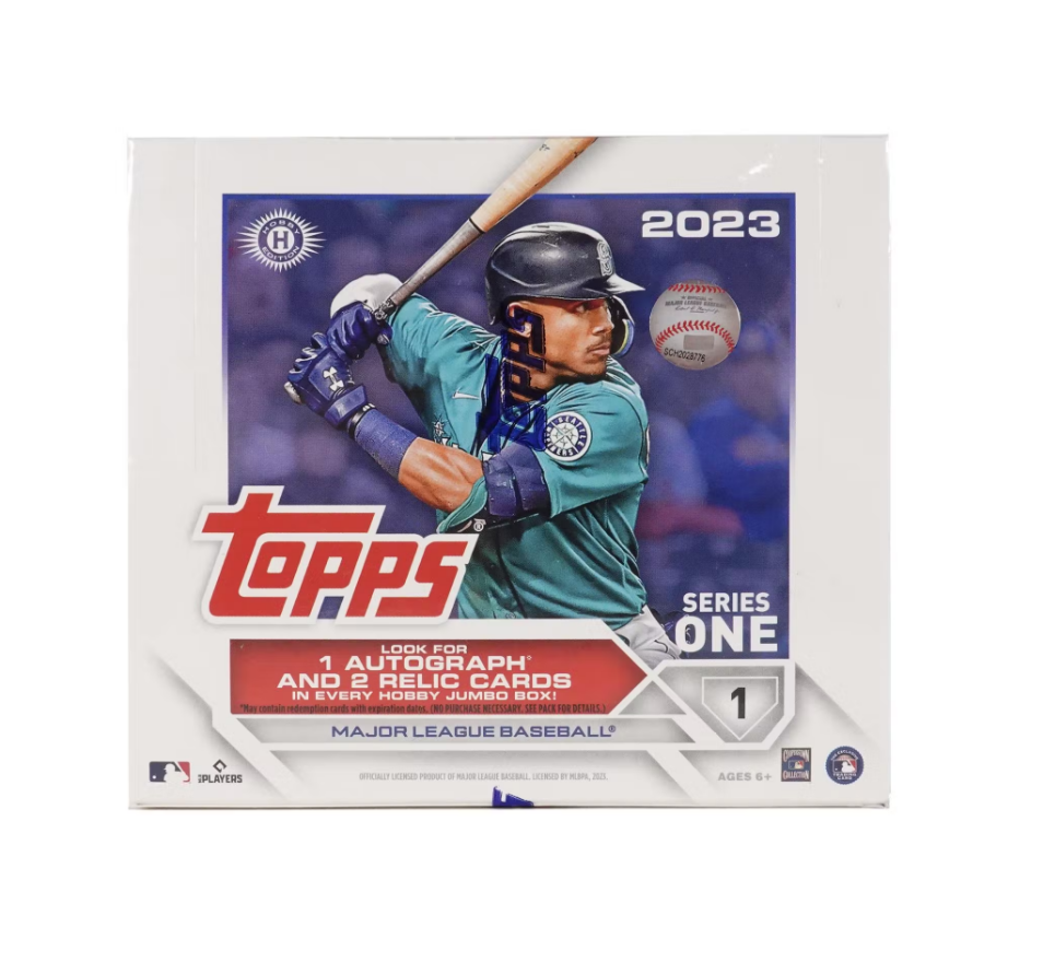 2023 Topps Series 1 Baseball Hobby Jumbo Box