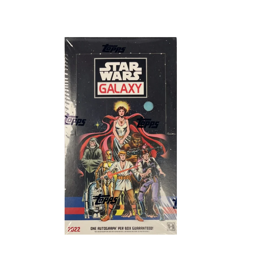 2022 Star Wars Topps Chrome Galaxy 12 Box Hobby Case