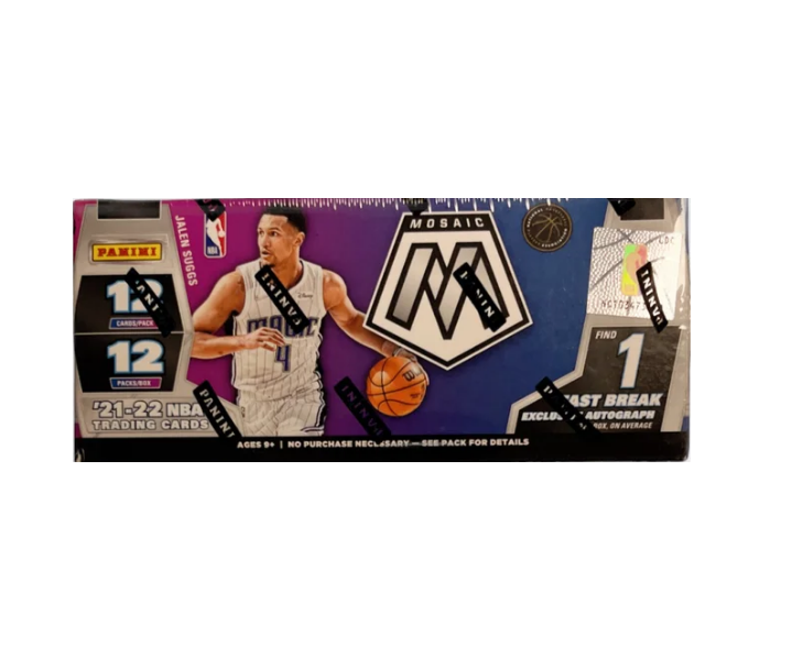 2021-22 Panini Mosaic Basketball Fast Break Box