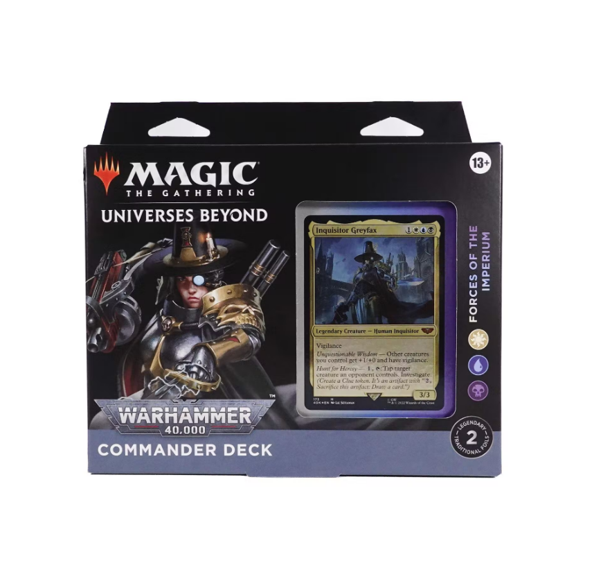 Magic The Gathering: Warhammer 40000 Commander Decks (4 Decks)