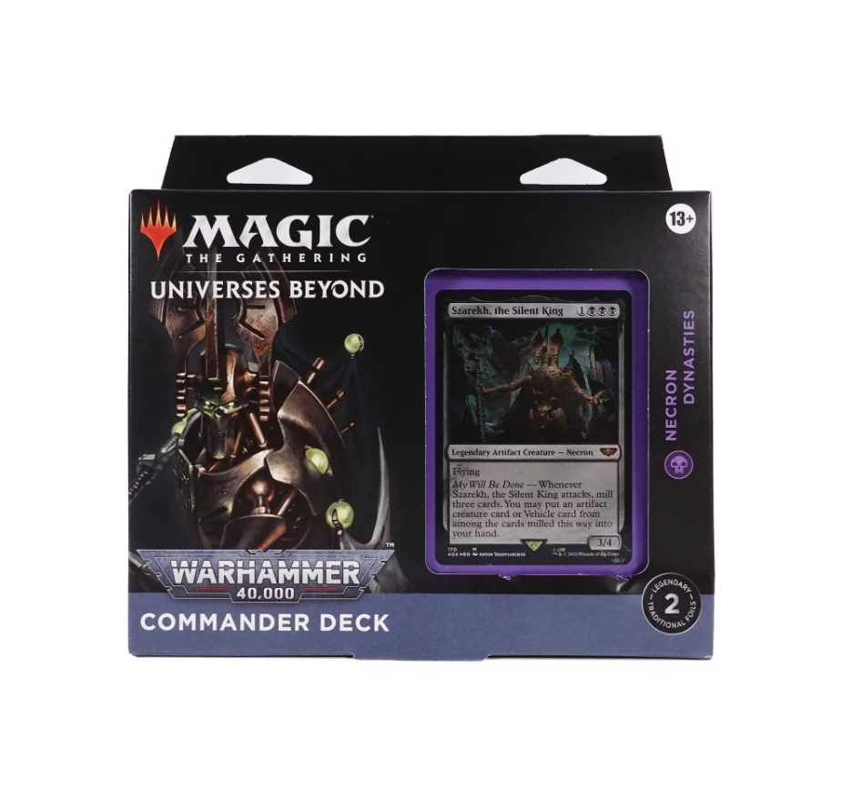 mtg 40k commander decks MTG Commander Decks