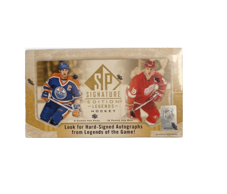 2020-21 Upper Deck SP Signature Edition Legends Hockey Hobby Box