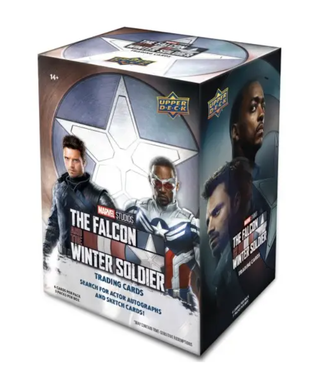 Upper Deck Marvel The Falcon And The Winter Soldier Blaster Box