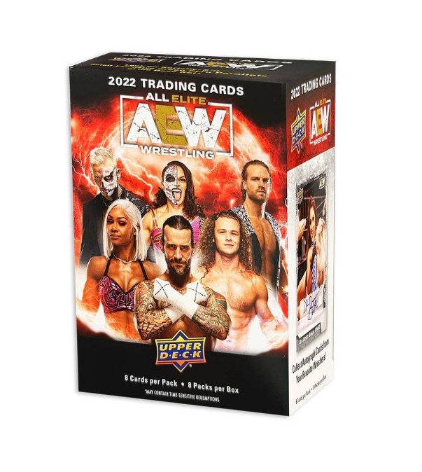 2022 Upper Deck AEW All Elite Wrestling Blaster Box