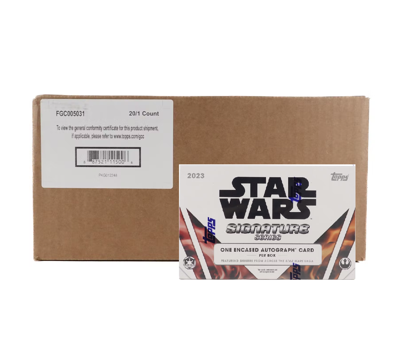 2023 Topps Star Wars Signature Series Hobby 20-Box Case