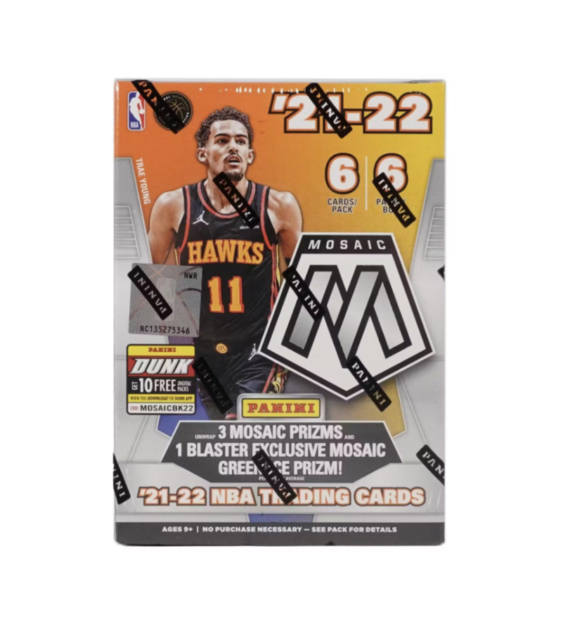 2021-22 Panini Mosaic Fanatics Exclusive Basketball Blaster