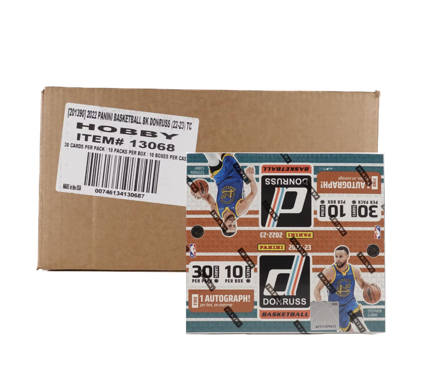 2022/23 Panini Donruss Basketball 10 Box Hobby Case