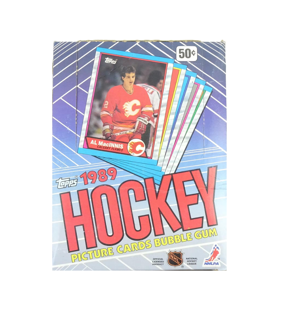 1989 Topps Hockey Wax Box