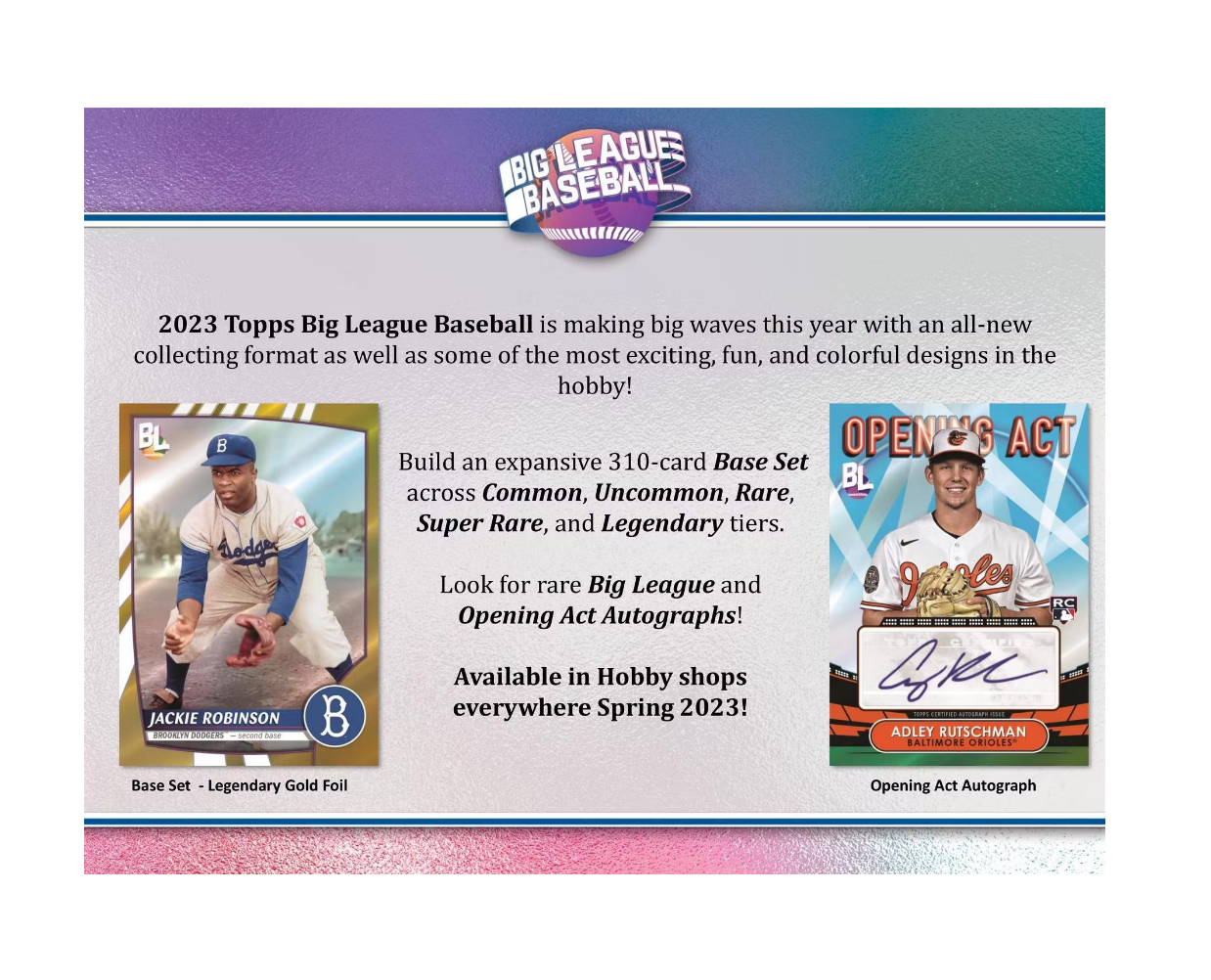 2023 Topps Big League Baseball Hobby Box