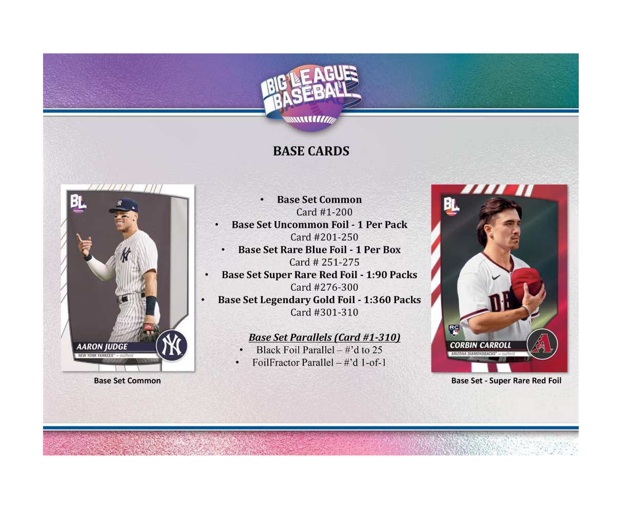 2023 Topps Big League Baseball Hobby Box