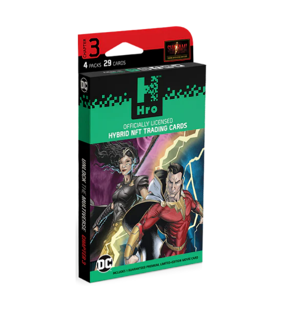 HRO DC Chapter 3 Shazam 4 Pack Premium Booster Box