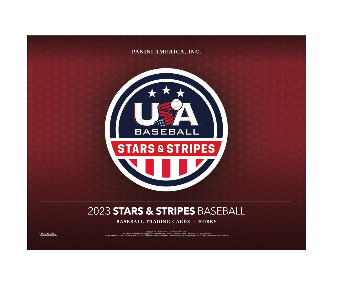 2023 Panini Stars & Stripes USA Baseball Baseball Hobby Box