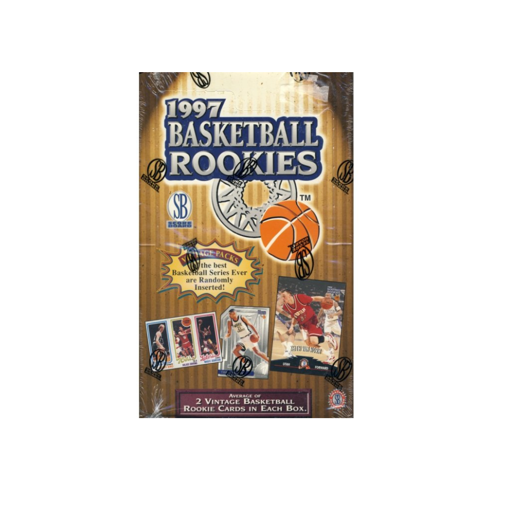 1997 Score Board Basketball Rookies Wax Box